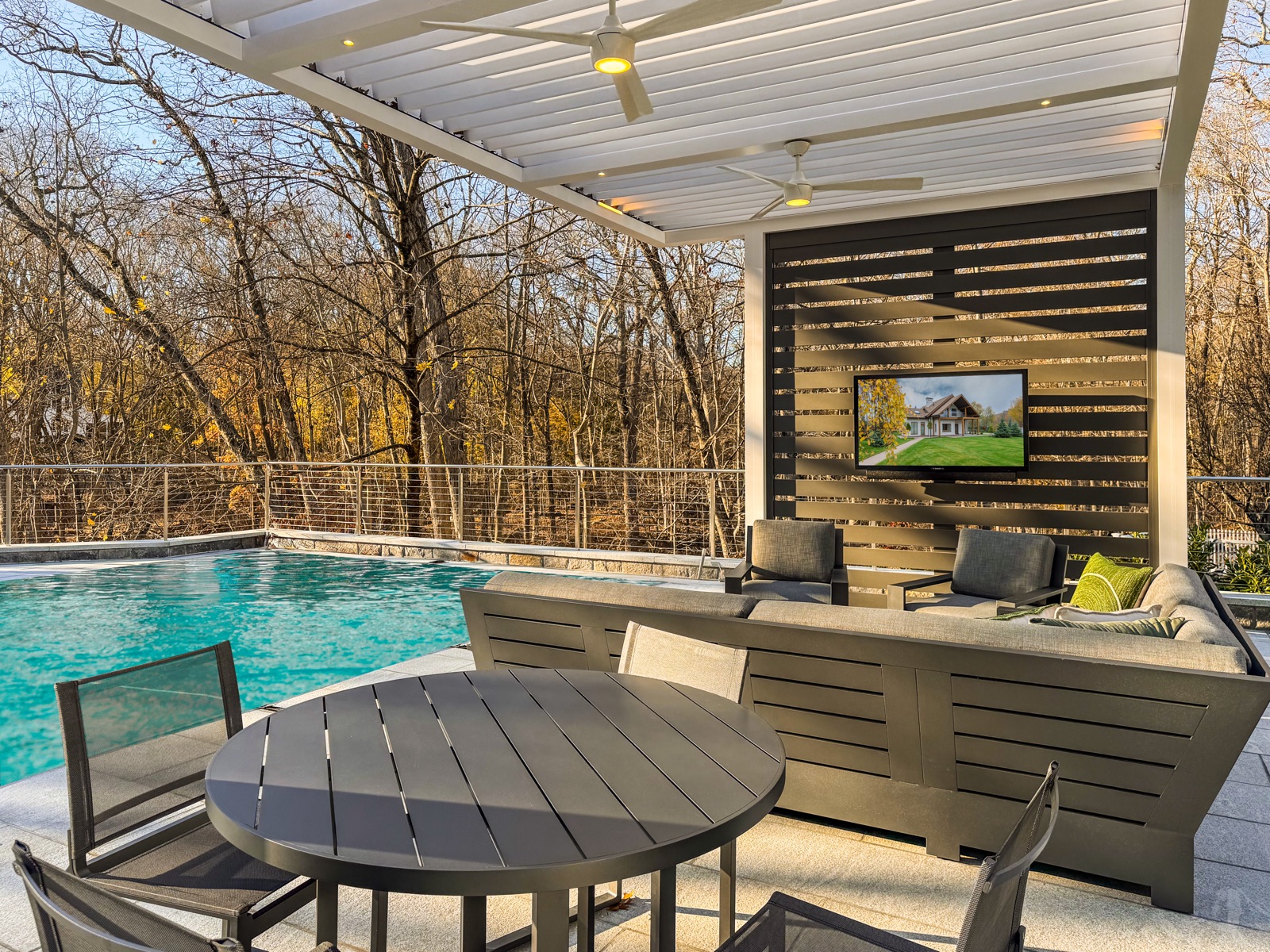 custom pergola installation pergola in Greenwich, CT
