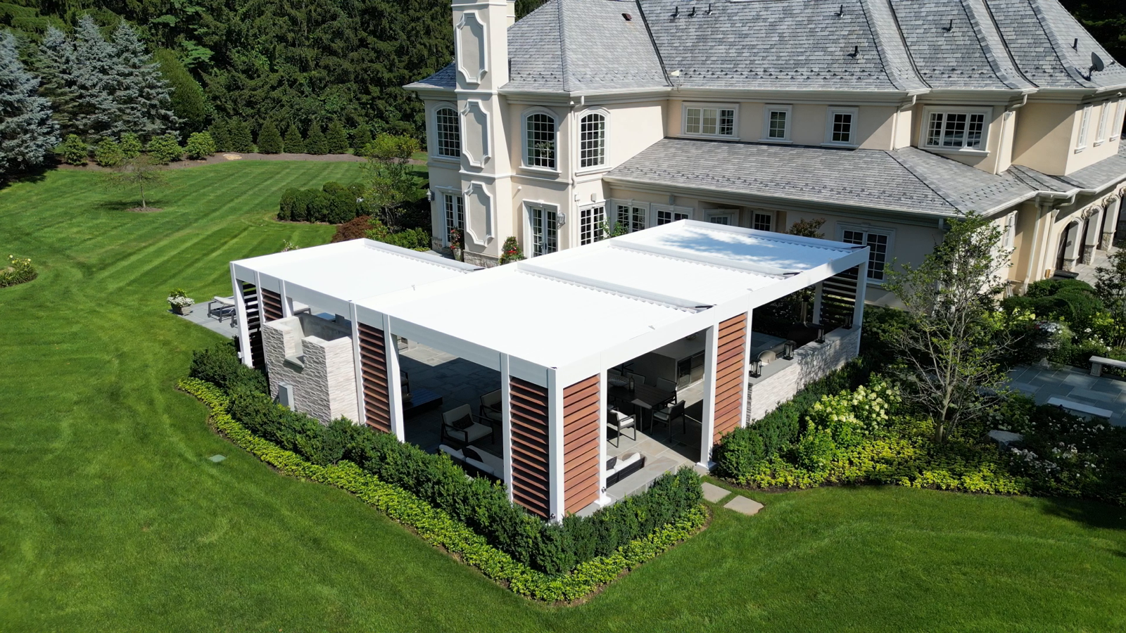 Morristown, NJ pergola — outdoor living
