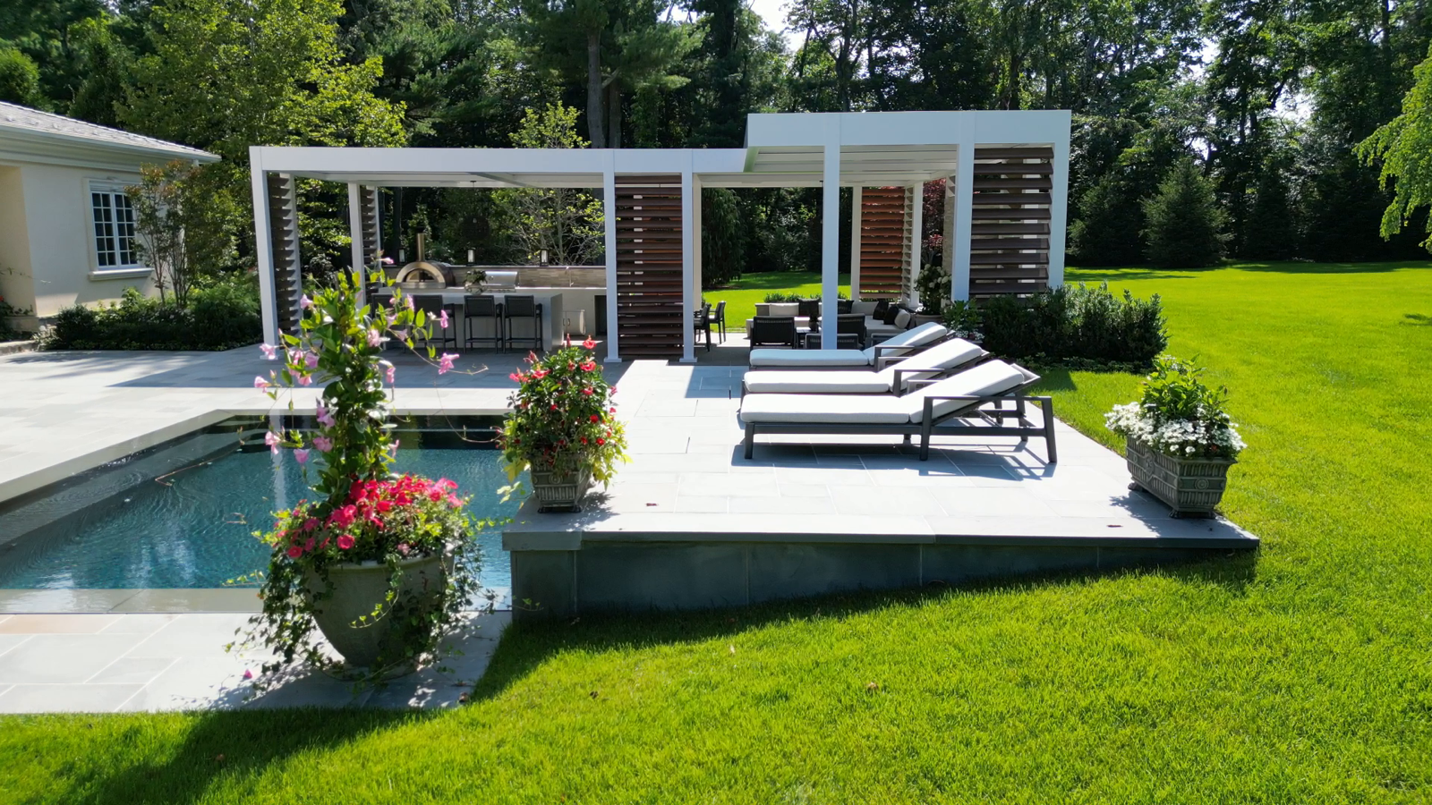 Morristown, NJ pergola — outdoor living