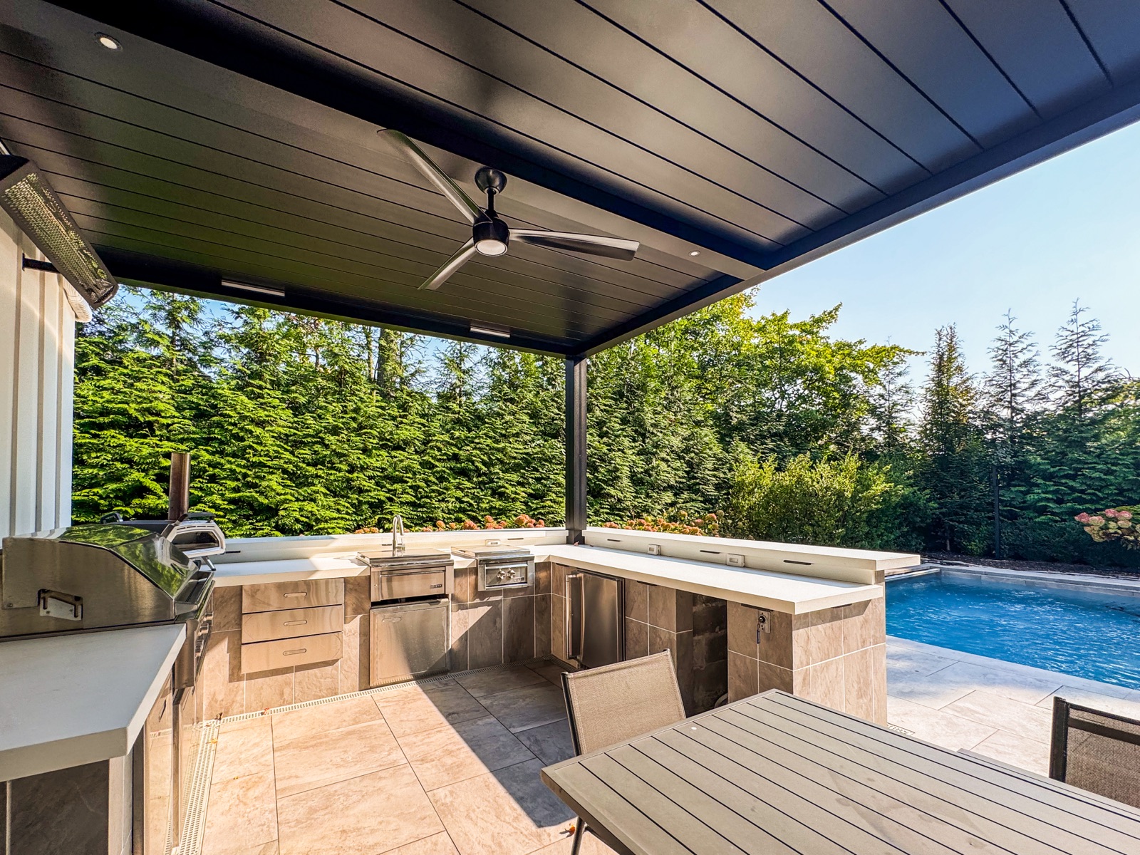 Tenafly, NJ pergola — outdoor living